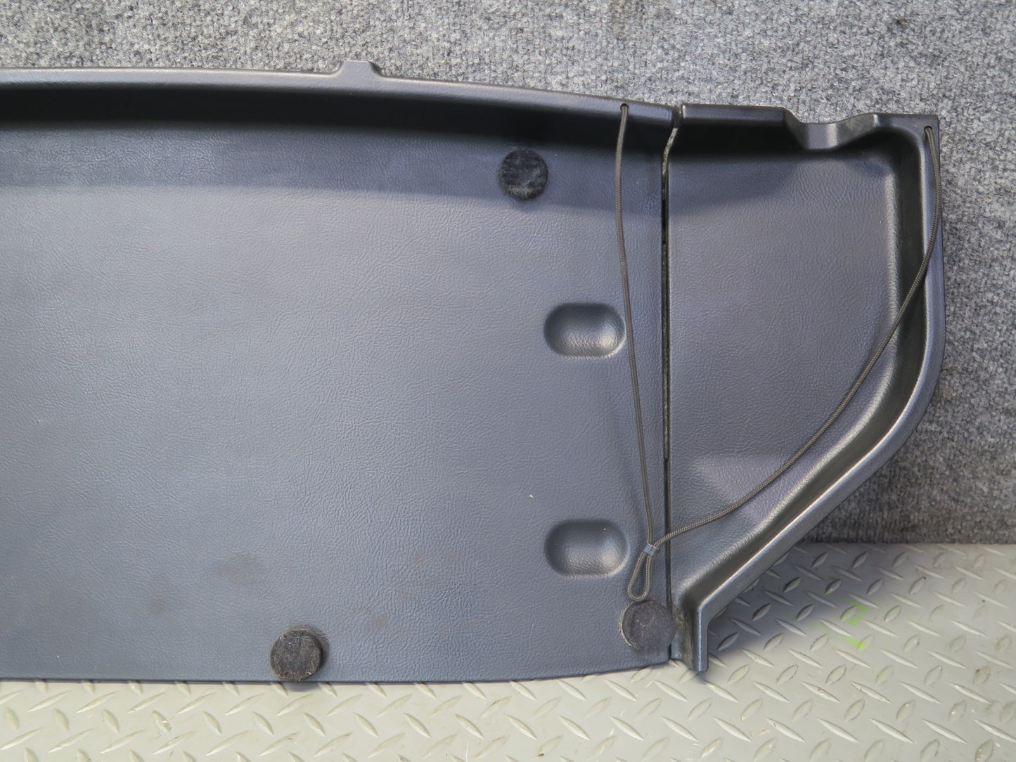 00-05 Toyota MR2 Spyder ZZW30L Rear Convertible Trim Cover Panel Black OEM