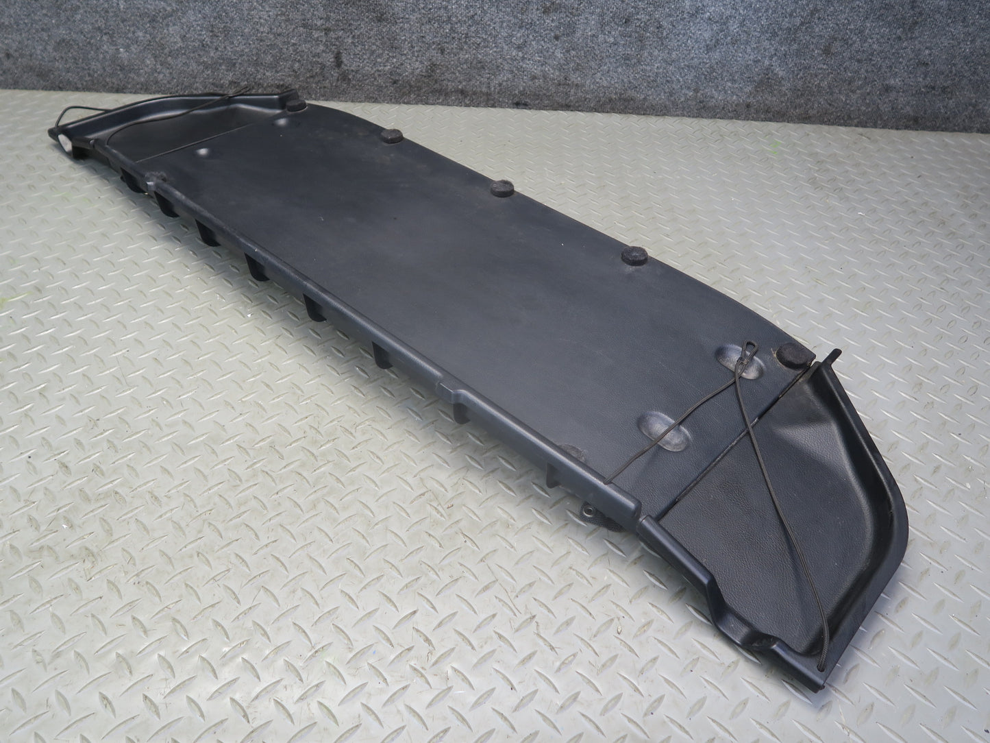 00-05 Toyota MR2 Spyder ZZW30L Rear Convertible Trim Cover Panel Black OEM