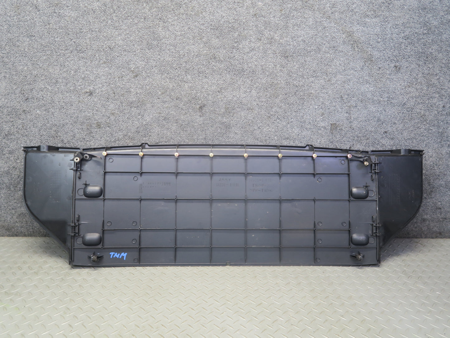 00-05 Toyota MR2 Spyder ZZW30L Rear Convertible Trim Cover Panel Black OEM