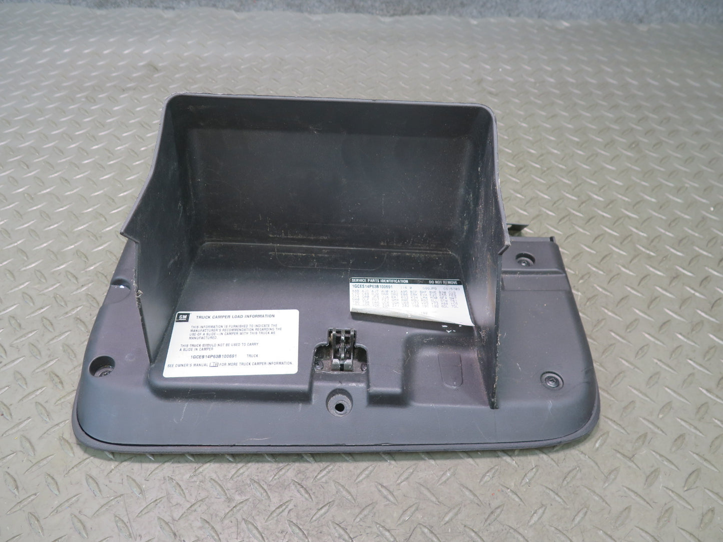 03-05 Chevrolet SSR Dashboard Dash Right Glove Box Black OEM
