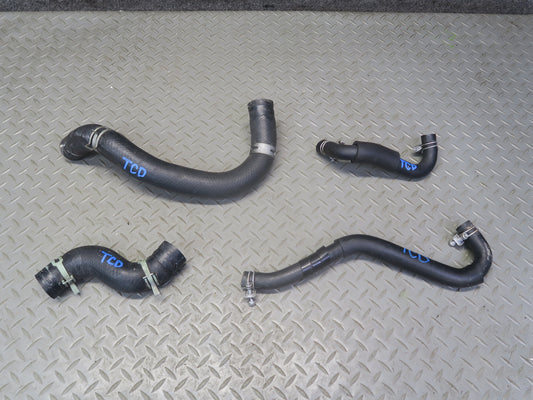 84-88 Toyota Cressida MX73 2.8L Set of 4 Radiator Cooling System Hose Pipe OEM