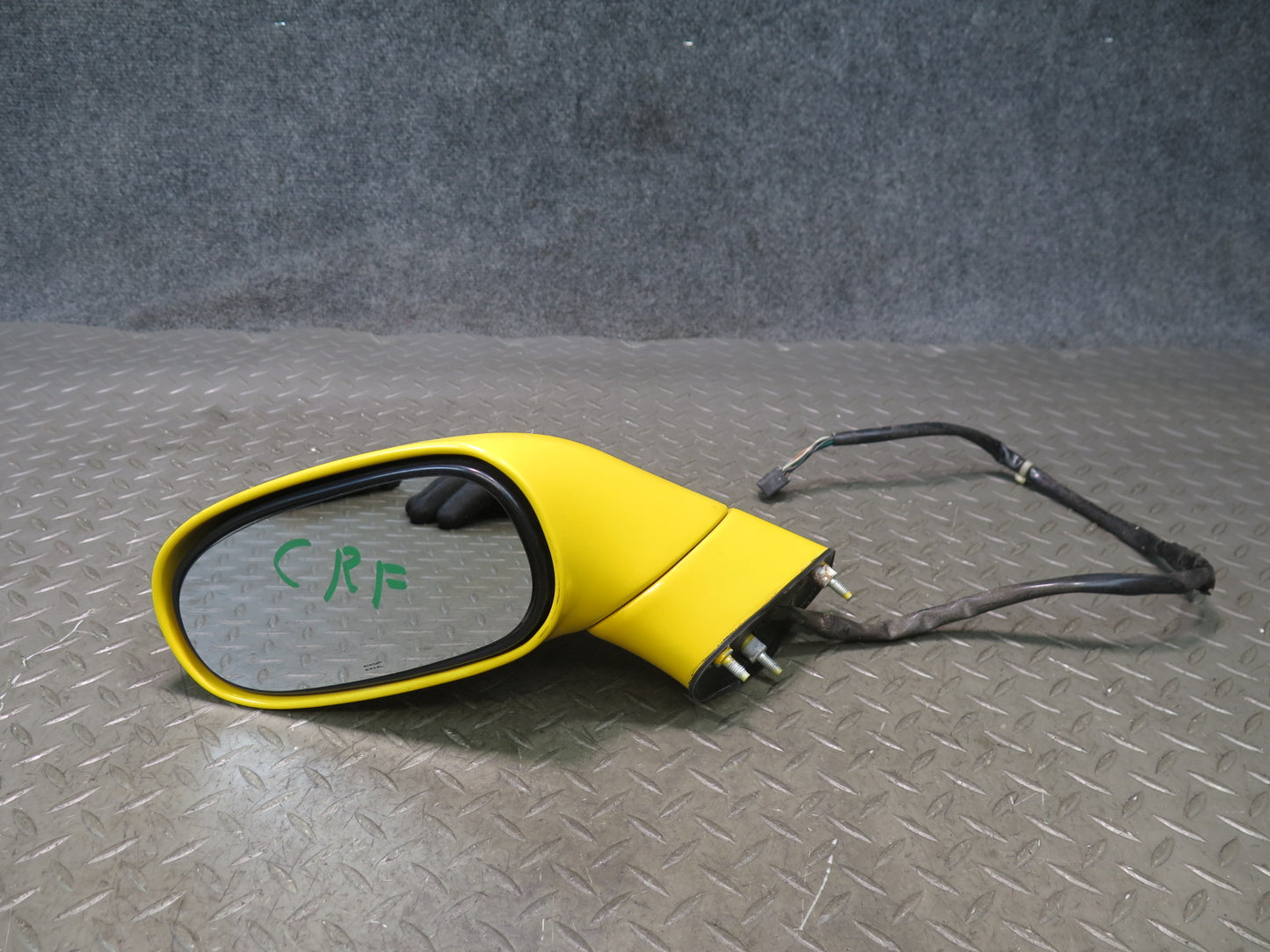 03-06 Chevrolet SSR Left Door Side View Power Heated Mirror Slingshot Yellow OEM