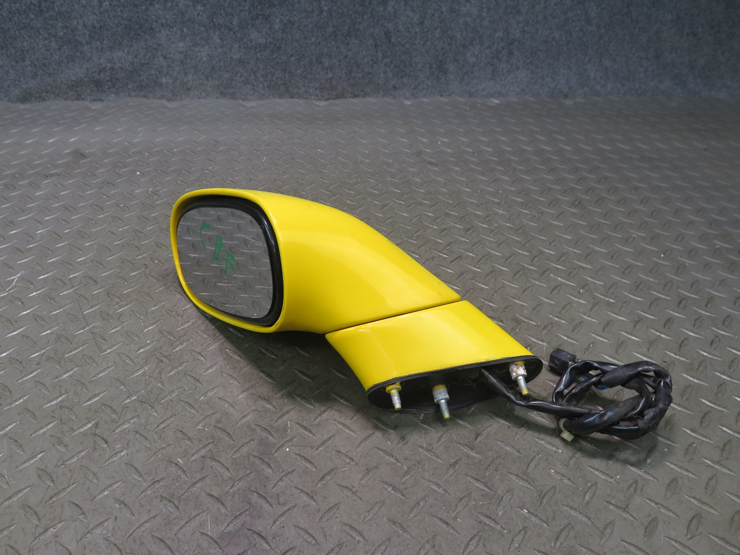 03-06 Chevrolet SSR Left Door Side View Power Heated Mirror Slingshot Yellow OEM