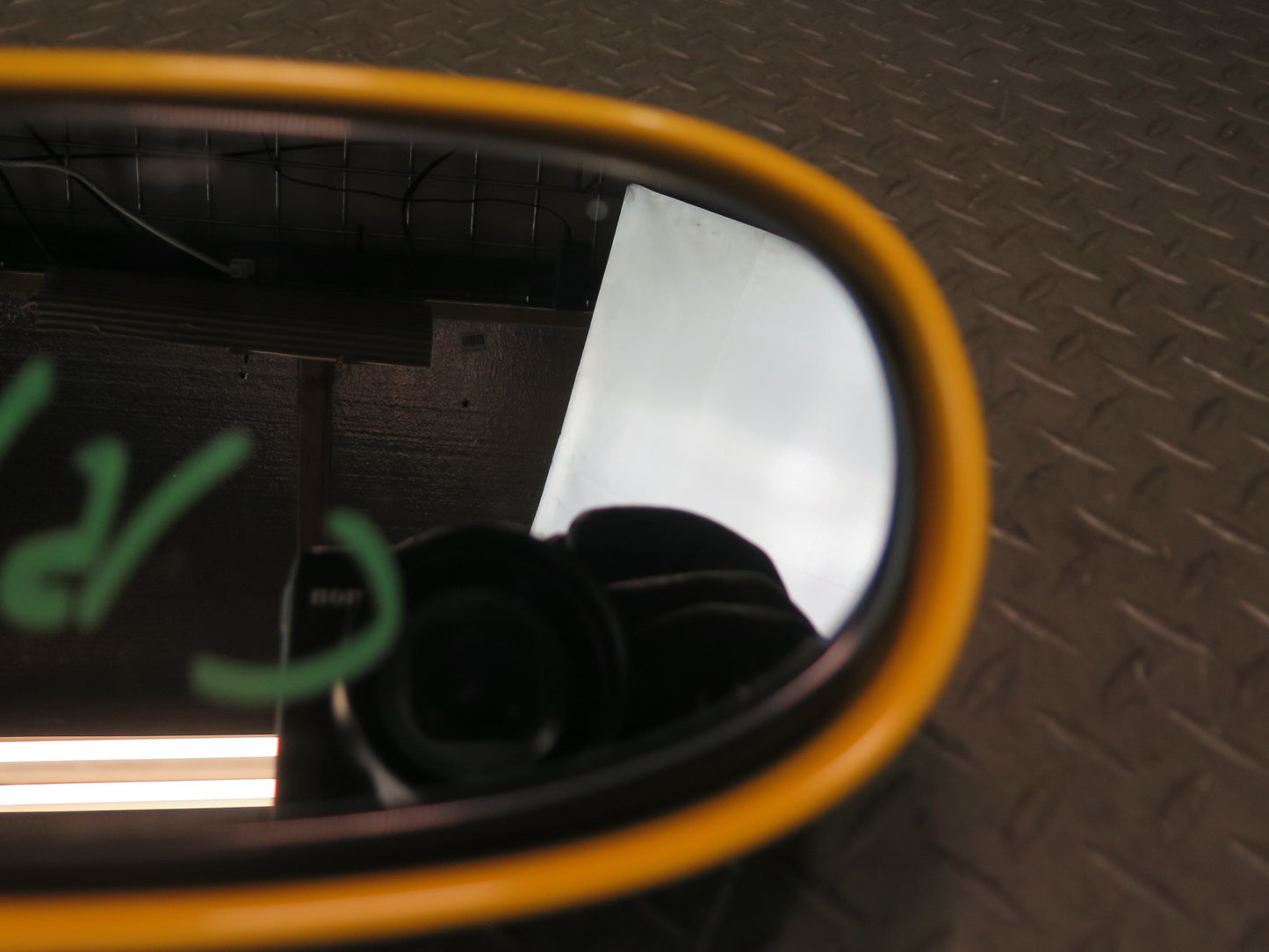 03-06 Chevrolet SSR Left Door Side View Power Heated Mirror Slingshot Yellow OEM