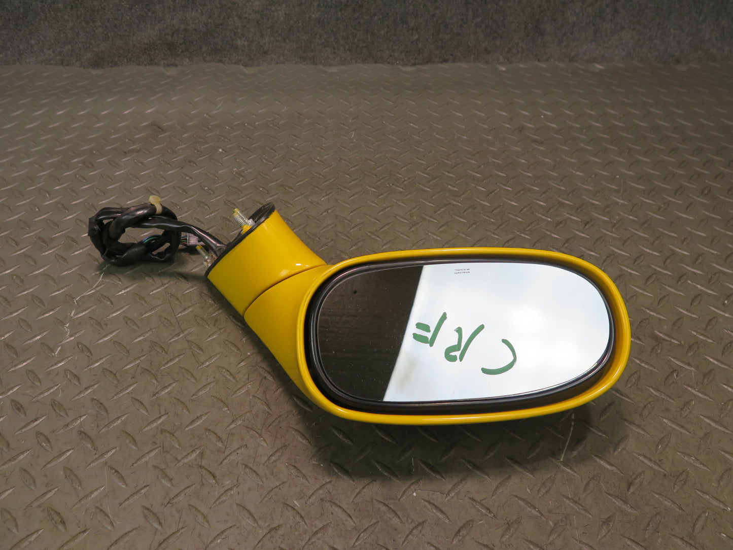 03-06 Chevrolet SSR Left Door Side View Power Heated Mirror Slingshot Yellow OEM