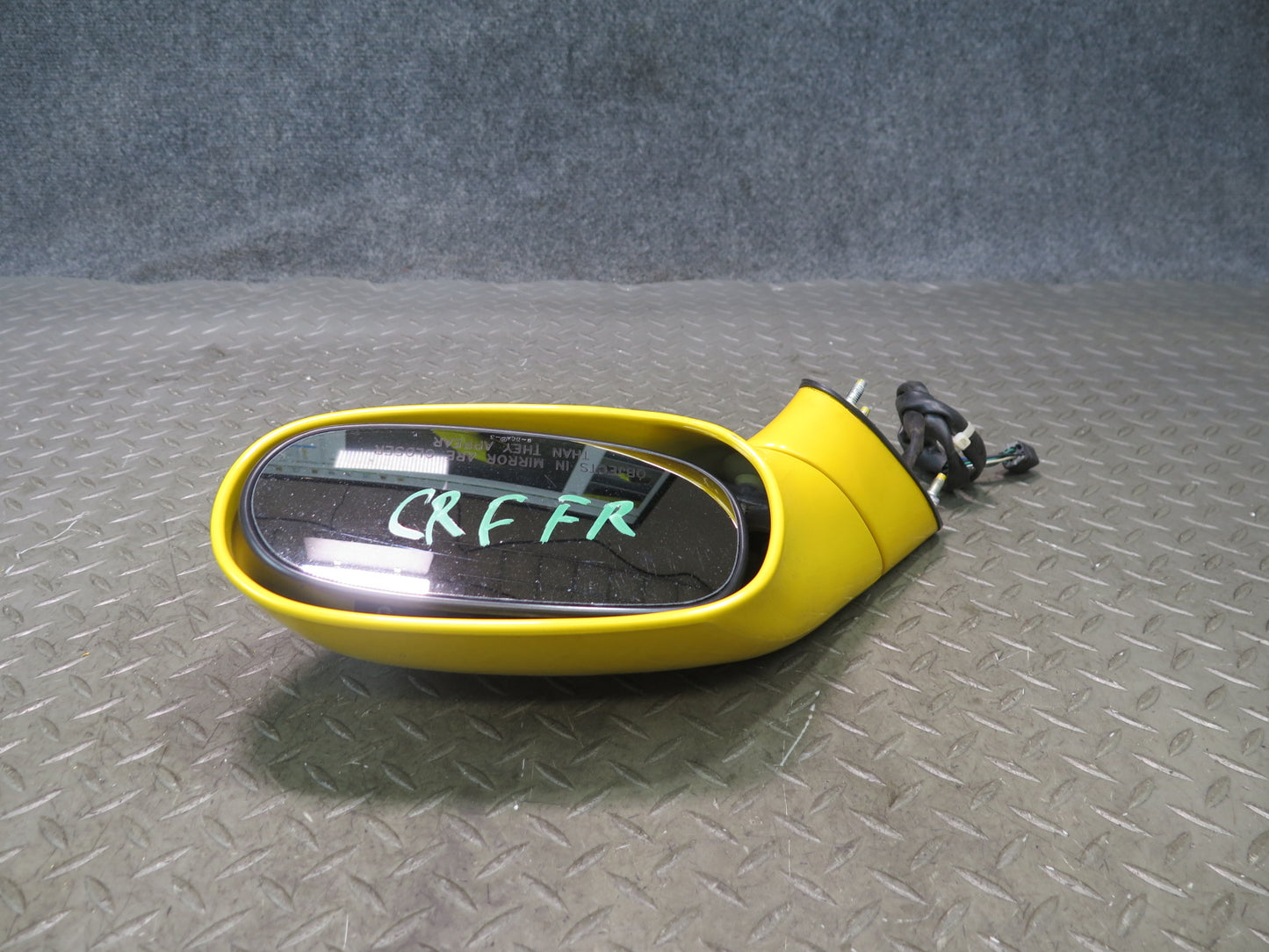 03-06 Chevrolet SSR Right Door Side View Power Heated Mirror Yellow OEM