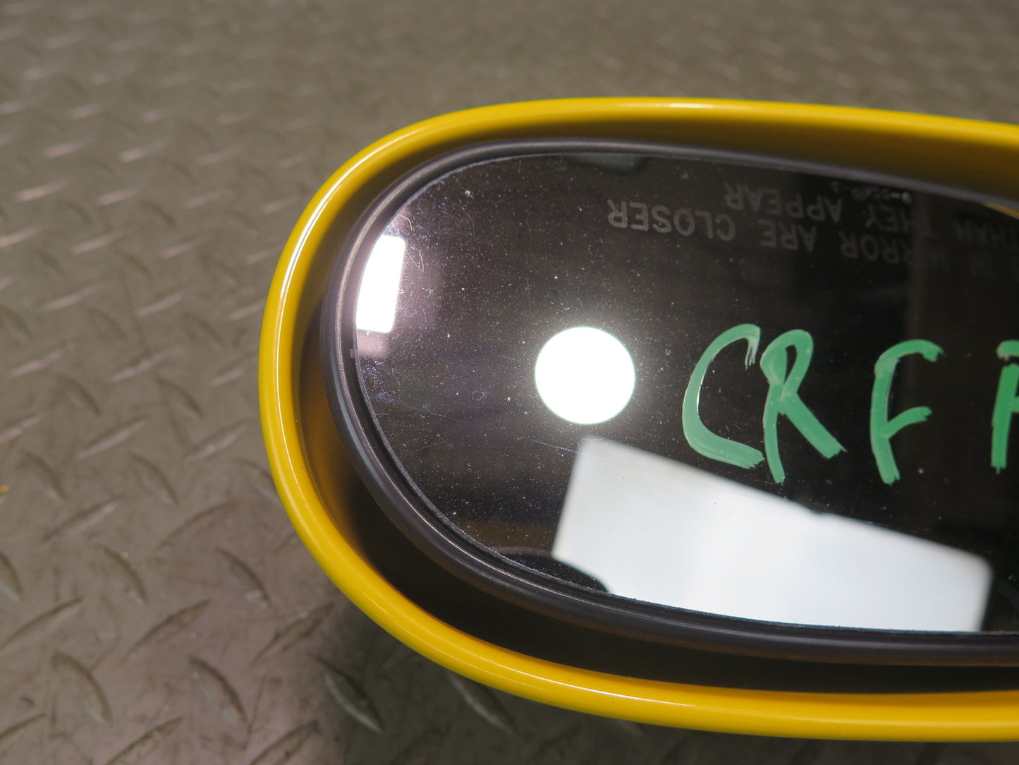03-06 Chevrolet SSR Right Door Side View Power Heated Mirror Yellow OEM