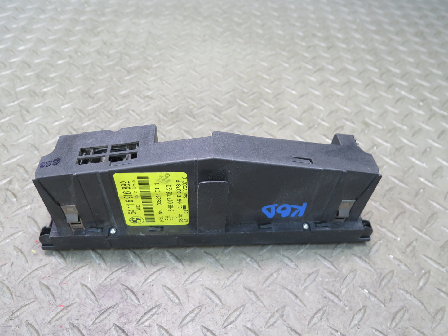 2001-2006 BMW E46 M3 3-SERIES A/C Heater Climate Control Switch Panel 6916882