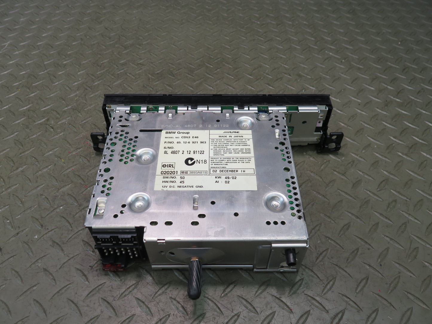 2001-2006 BMW E46 M3 3-SERIES Car Stereo Business CD Player Receiver 6921963