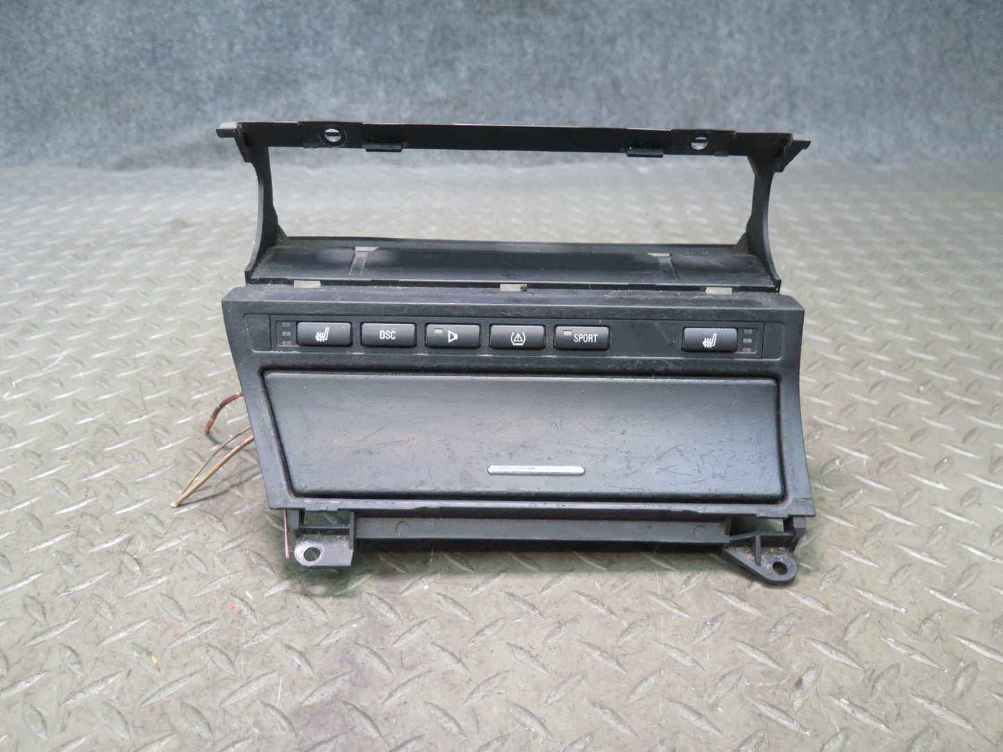 2001-2006 BMW E46 M3 Heated Seat DSC Sport Switch Panel w Ash Tray