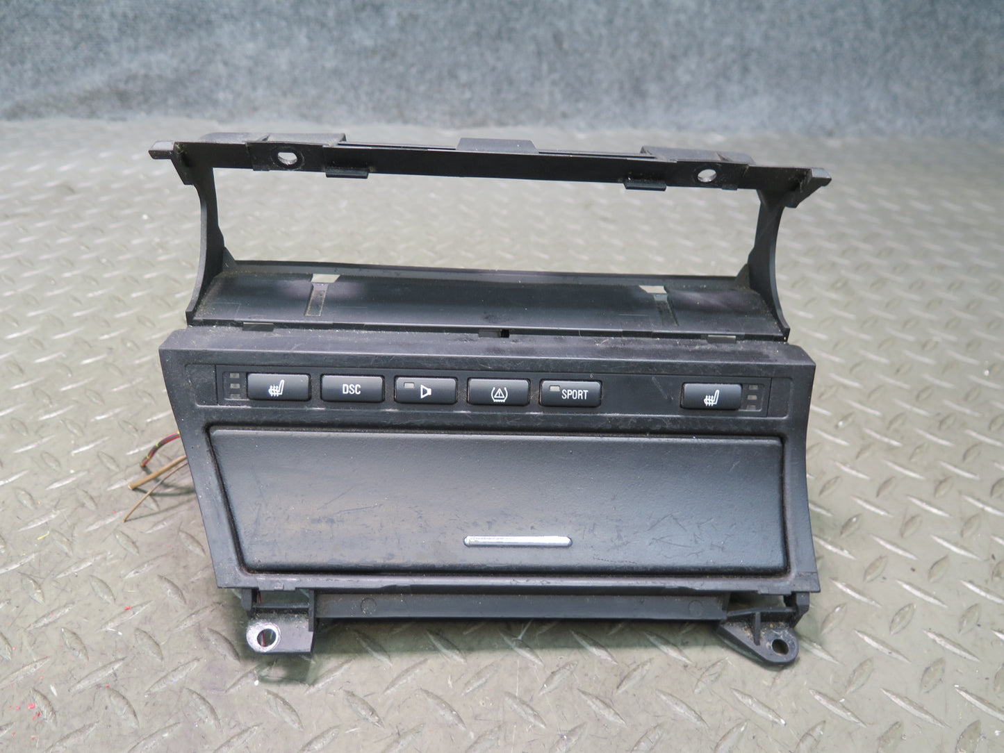 2001-2006 BMW E46 M3 Heated Seat DSC Sport Switch Panel w Ash Tray