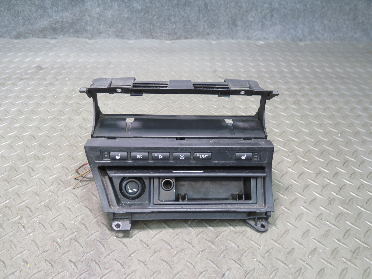 2001-2006 BMW E46 M3 Heated Seat DSC Sport Switch Panel w Ash Tray