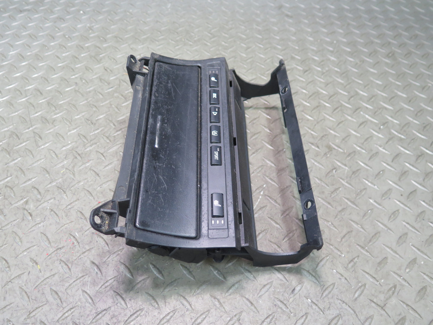 2001-2006 BMW E46 M3 Heated Seat DSC Sport Switch Panel w Ash Tray