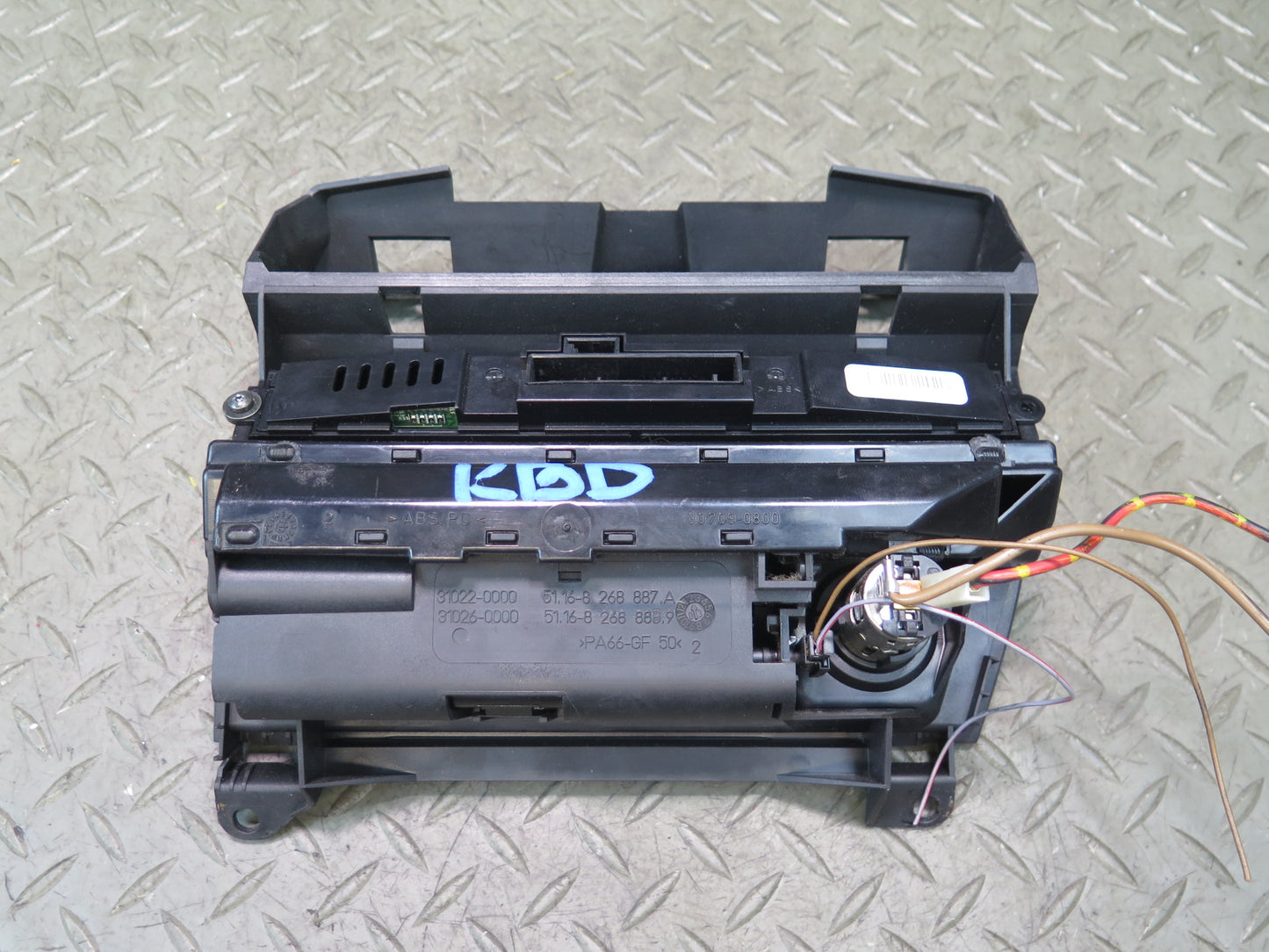2001-2006 BMW E46 M3 Heated Seat DSC Sport Switch Panel w Ash Tray