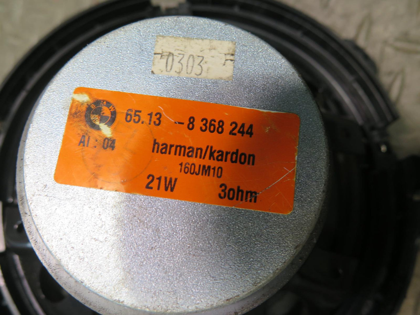 2001-2006 BMW E46 3-SERIES Front TOP Hi-fi Harman Kardon Speaker Set of 2