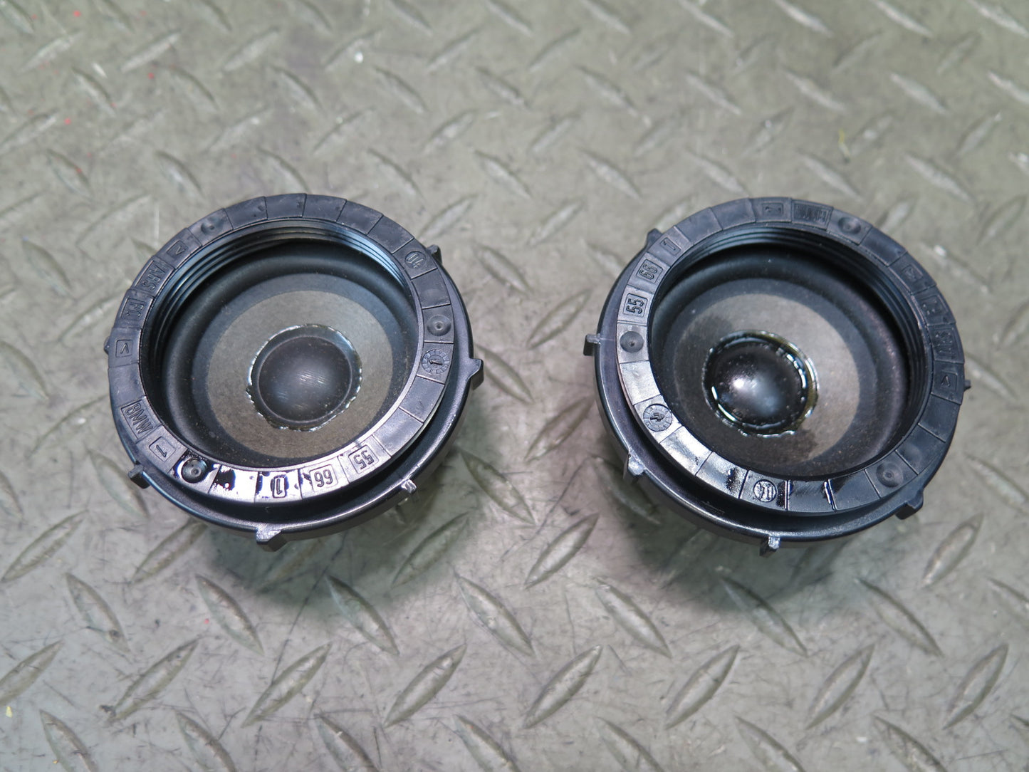 2001-2006 BMW E46 3-SERIES Rear Left & Right Hi-fi MID Range Speaker Set of 2