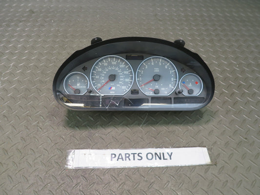 2001-2006 BMW E46 M3 M/T Instrument Cluster Gauge Speedometer 7833076 Damaged