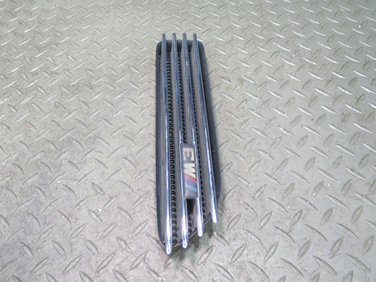2001-2006 BMW E46 M3 Front Left & Right Fender Vent Chrome Grille Set of 2
