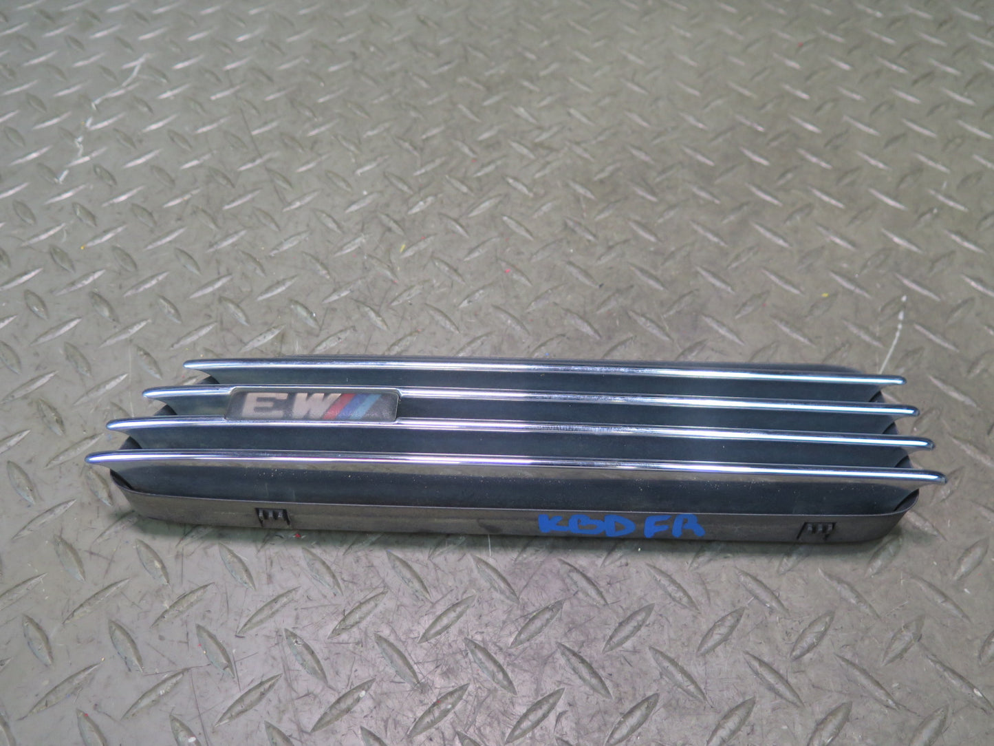 2001-2006 BMW E46 M3 Front Left & Right Fender Vent Chrome Grille Set of 2