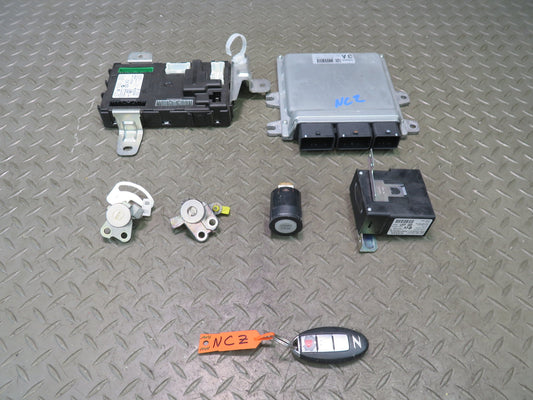 2010 Nissan Z34 370Z 3.7L VQ37VHR Convert Engine ECU ECM BCM Lock KEY Module Set