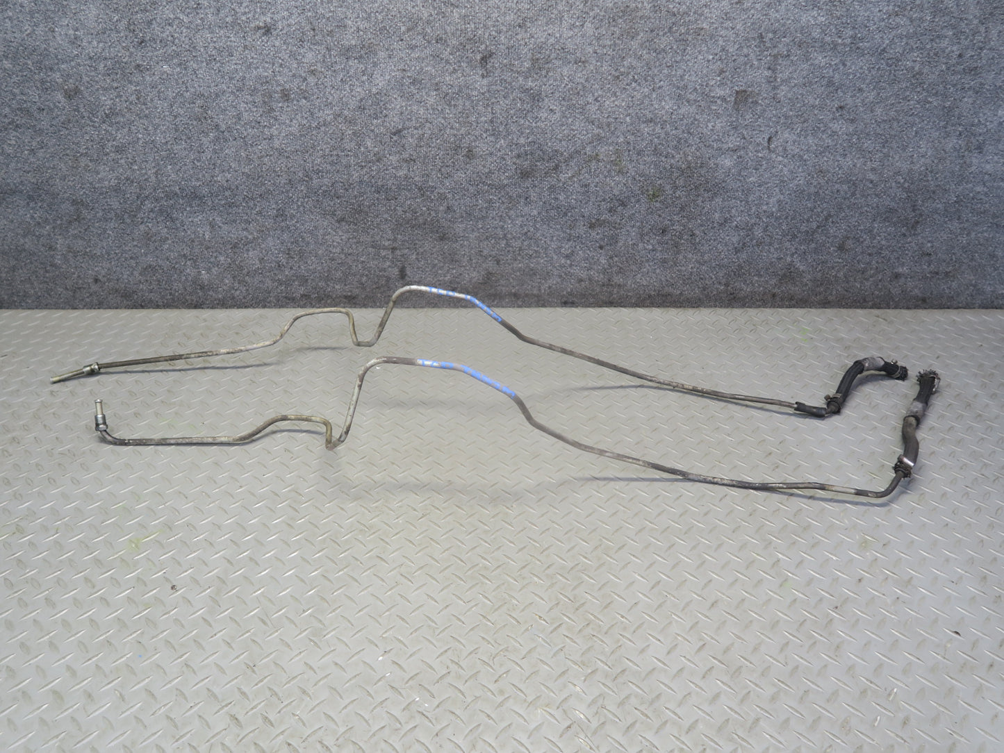 84-86 Toyota Cressida MX73 A43DE A/T Transmission Oil Cooler Hose Pipe Line OEM