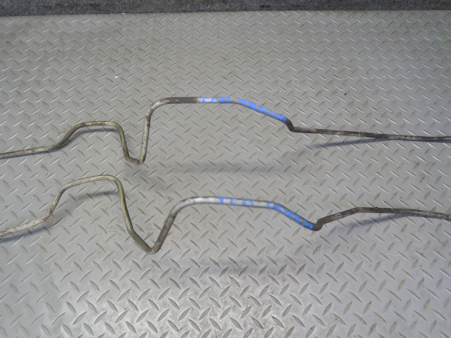84-86 Toyota Cressida MX73 A43DE A/T Transmission Oil Cooler Hose Pipe Line OEM
