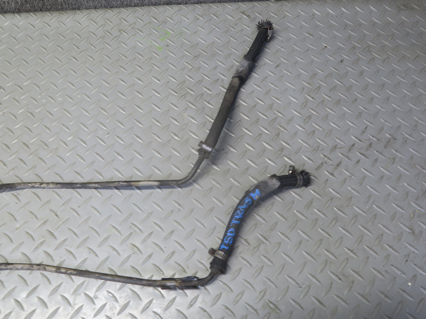 84-86 Toyota Cressida MX73 A43DE A/T Transmission Oil Cooler Hose Pipe Line OEM