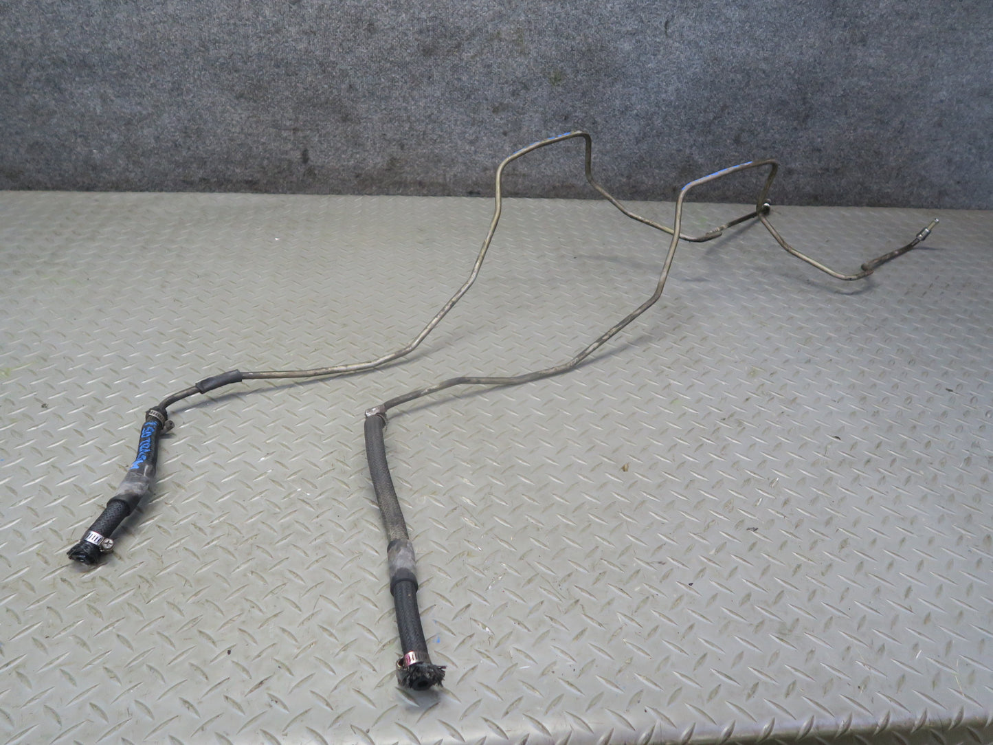 84-86 Toyota Cressida MX73 A43DE A/T Transmission Oil Cooler Hose Pipe Line OEM