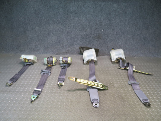 95-97 TOYOTA UCF20 CELSIOR SET OF 5 FRONT & REAR SEATBELT RETRACTOR OEM