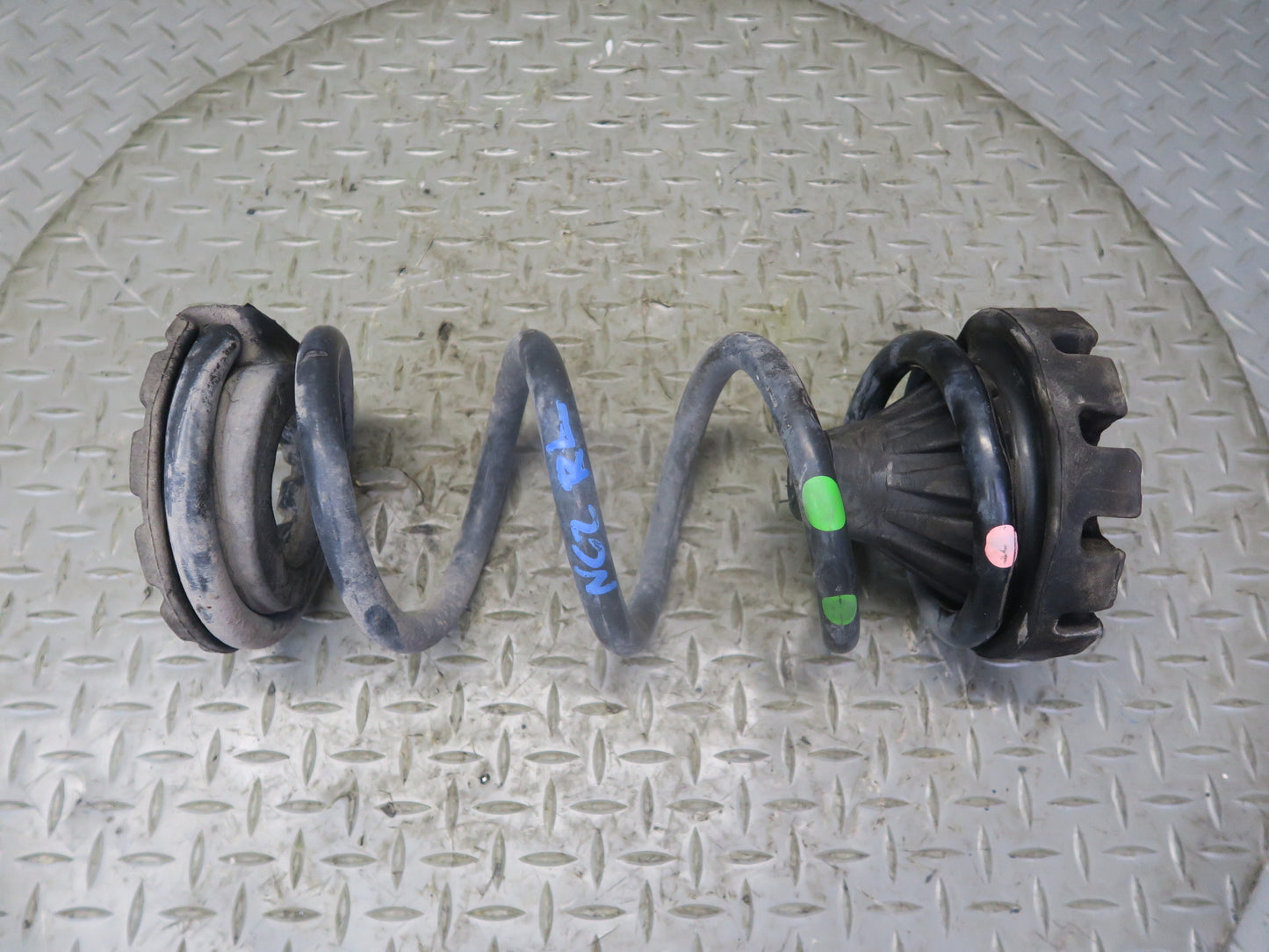 10-19 Nissan 370Z Z34 Convertible Set of 2 Rear Left & Right Coil Spring OEM