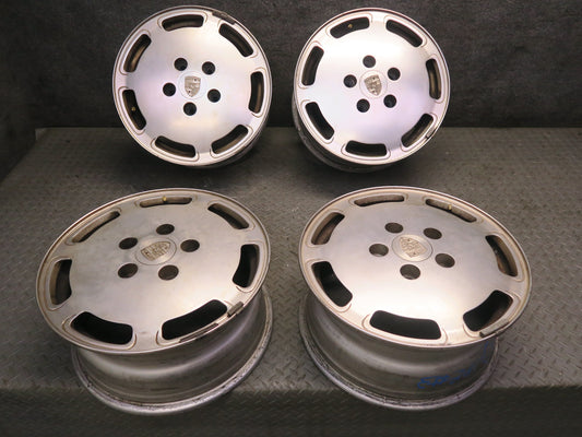 1983-1989 Porsche 928 S Factory R16 16" Wheel Rim 16x7J ET65 Set of 4