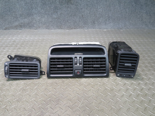 95-97 Toyota Celsior UCF20 RHD Dash Front Left Center Right A/C Air Vent Set OEM