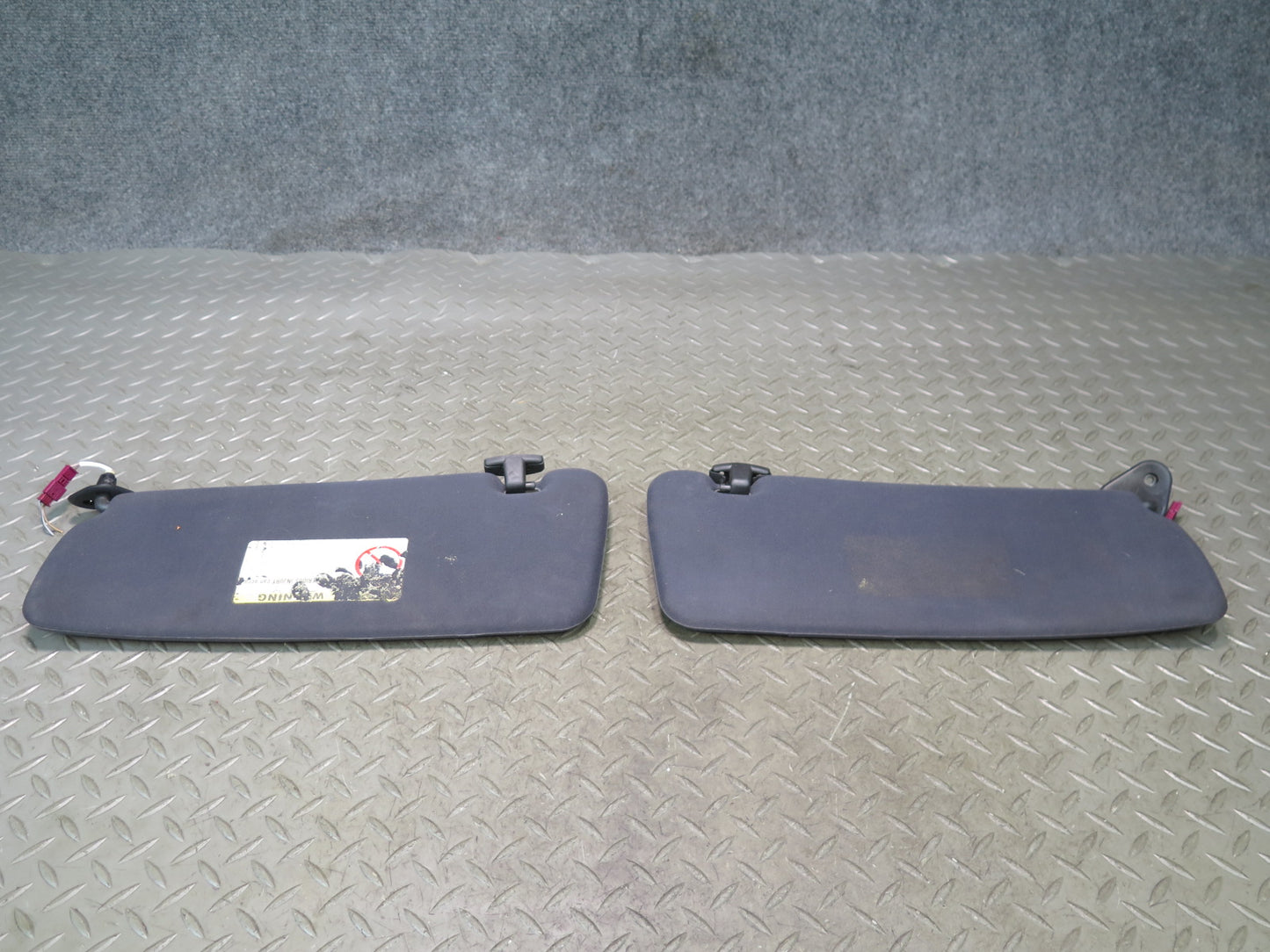 2001-2006 BMW E46 M3 Coupe Front Left & Right Sun Visor Set of 2