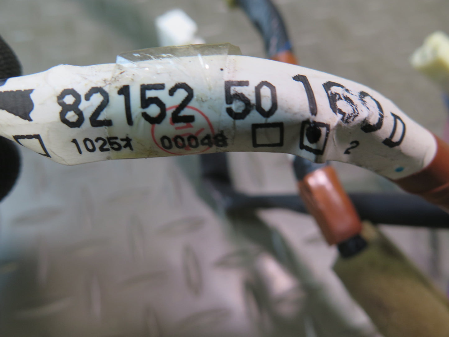 95-97 Toyota Celsior UCF20 RHD Front Left Door Wire Wiring Harness OEM