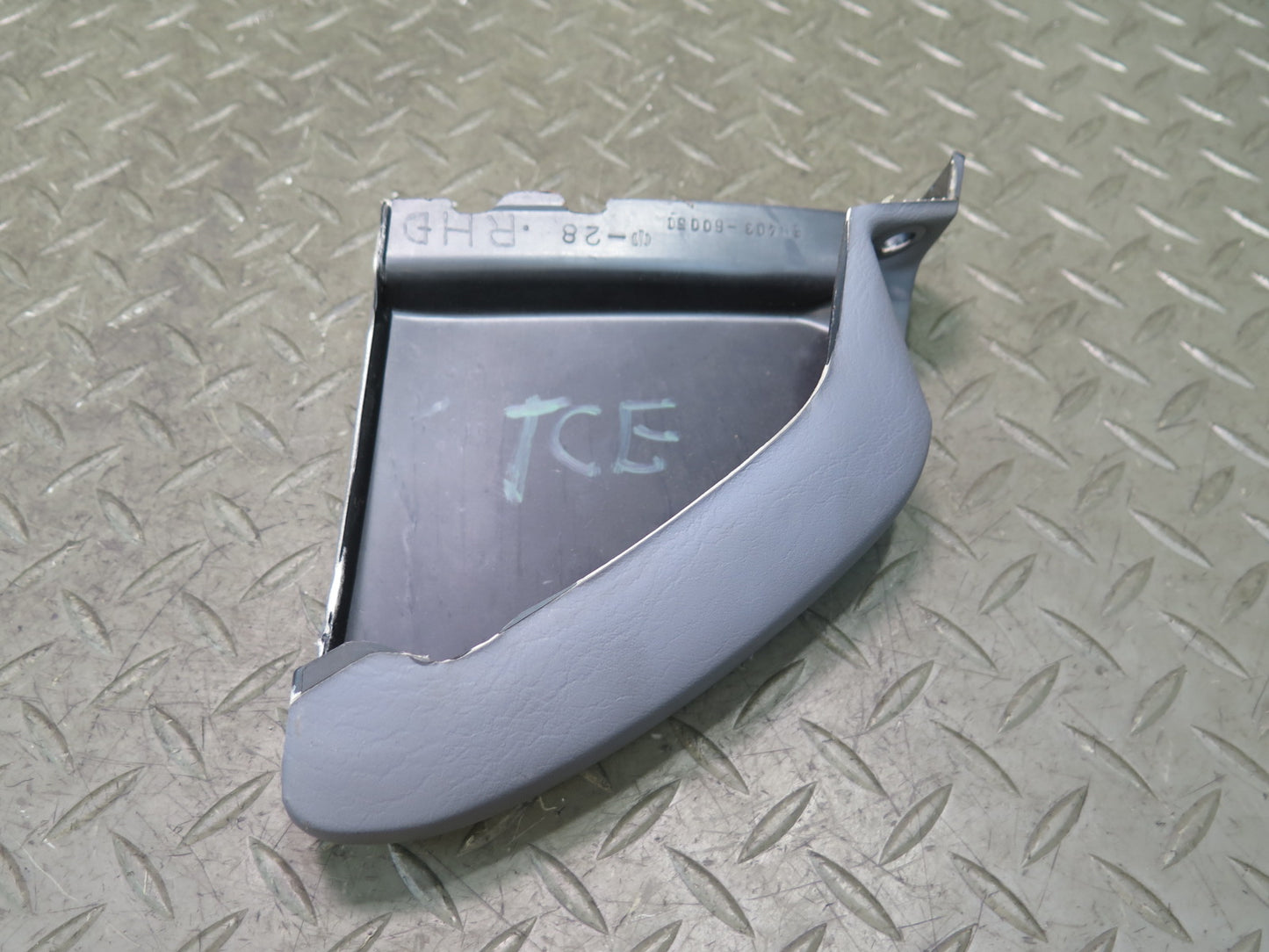 95-97 Toyota Celsior UCF20 RHD Dash Panel Left Side Cover Trim Gray OEM