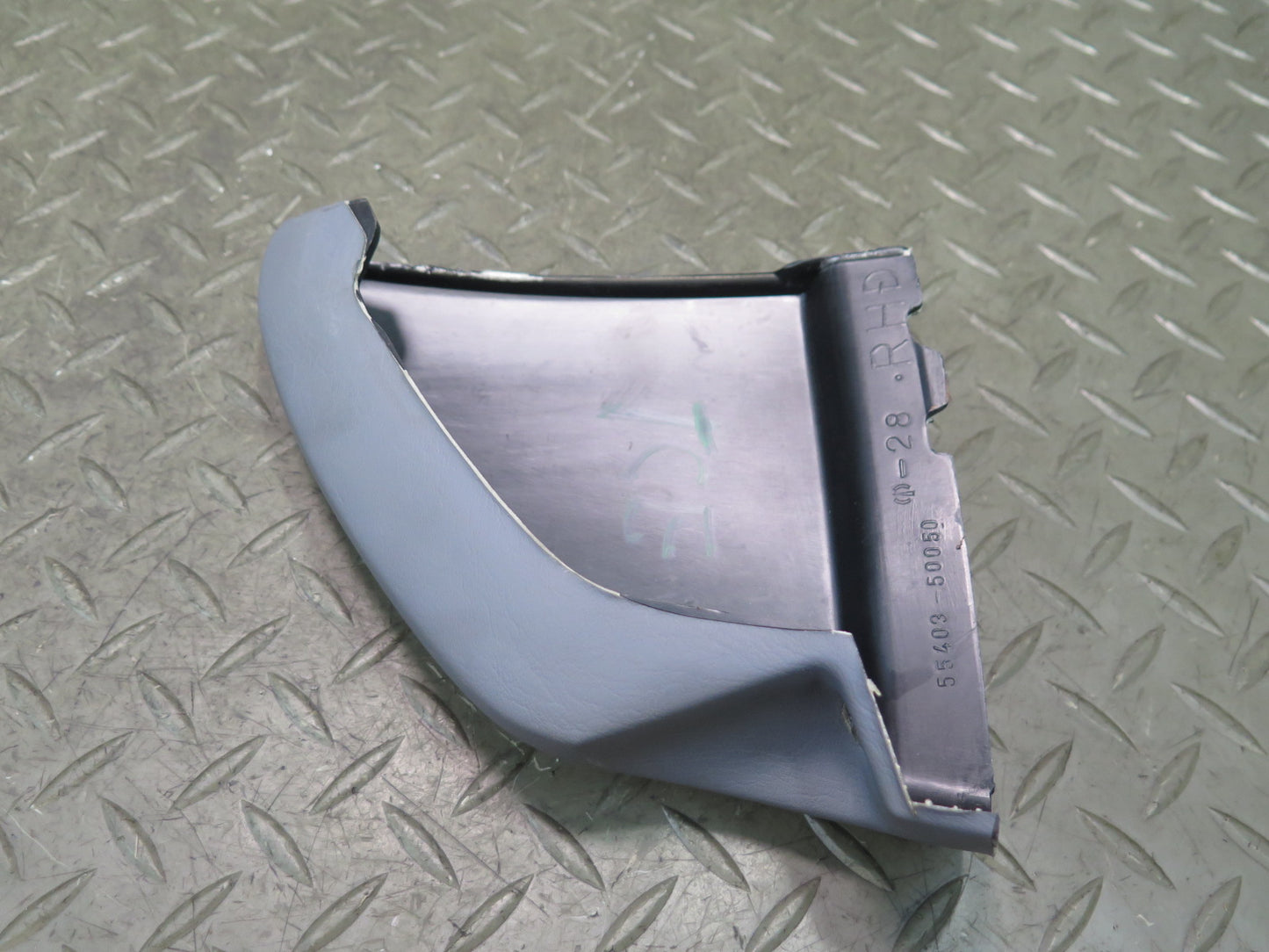 95-97 Toyota Celsior UCF20 RHD Dash Panel Left Side Cover Trim Gray OEM