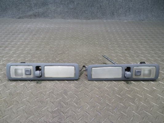 95-97 Toyota Celsior Lexus LS400 Set of 2 Rear Overhead Dome Interior Light OEM