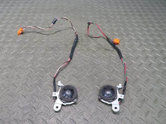 95-00 Toyota Celsior Lexus LS400 Front Left & Right Door Speaker Tweeter Set OEM