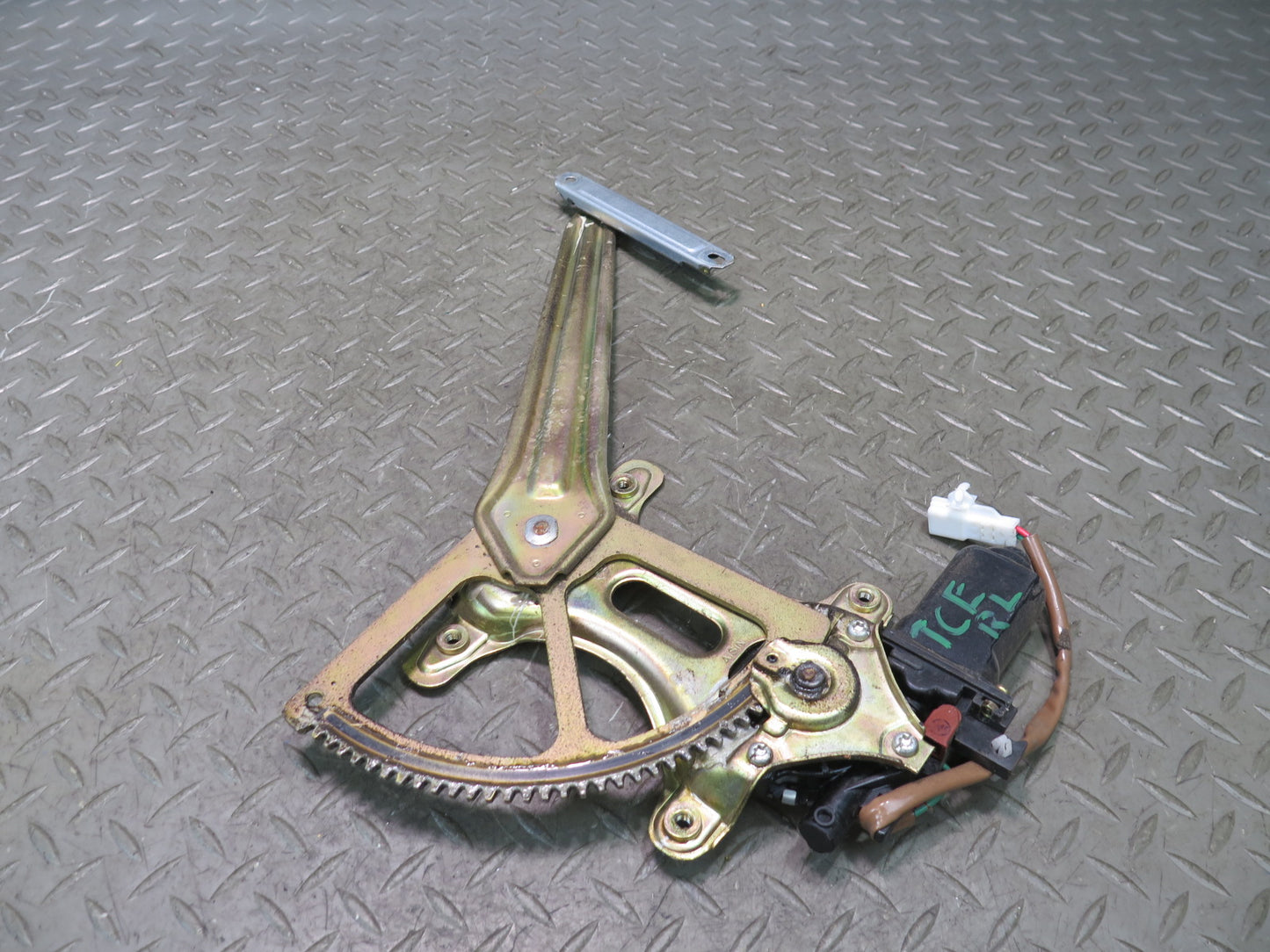 95-97 Toyota Celsior Lexus LS400 Rear Left Door Window Regulator w Motor OEM
