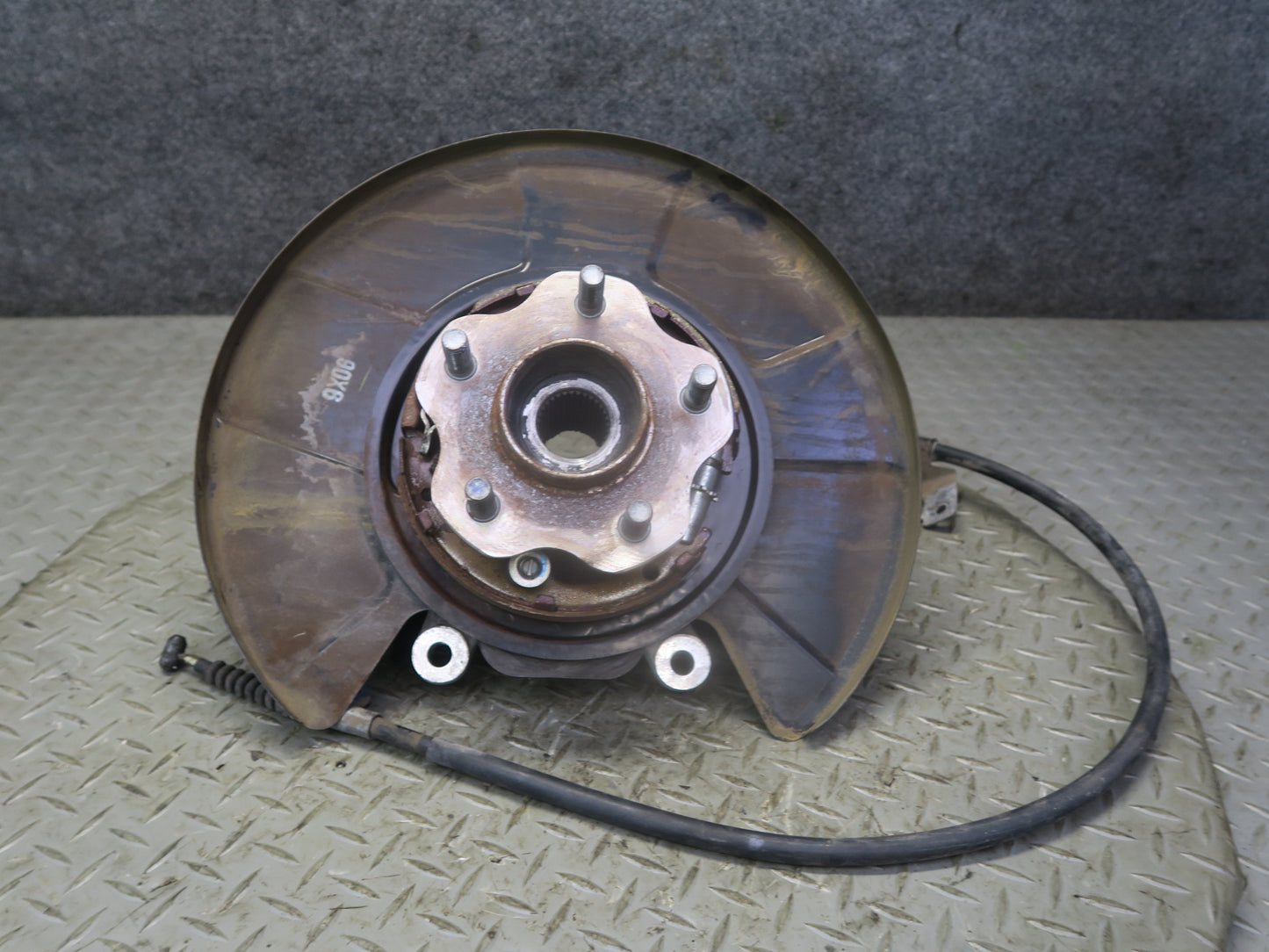 10-20 Nissan Z34 370Z Rear Right Spindle Knuckle Wheel Hub Bearing OEM