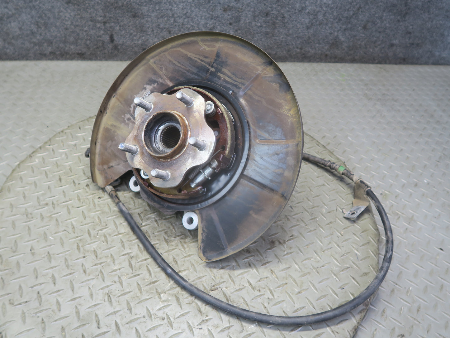 10-20 Nissan Z34 370Z Rear Right Spindle Knuckle Wheel Hub Bearing OEM