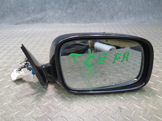 95-97 Toyota Celsior UCF20 RHD Front Right Side View Power Door Mirror Black OEM
