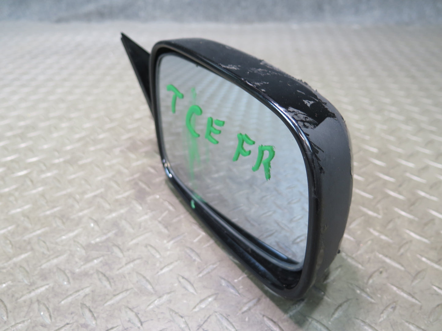 95-97 Toyota Celsior UCF20 RHD Front Right Side View Power Door Mirror Black OEM