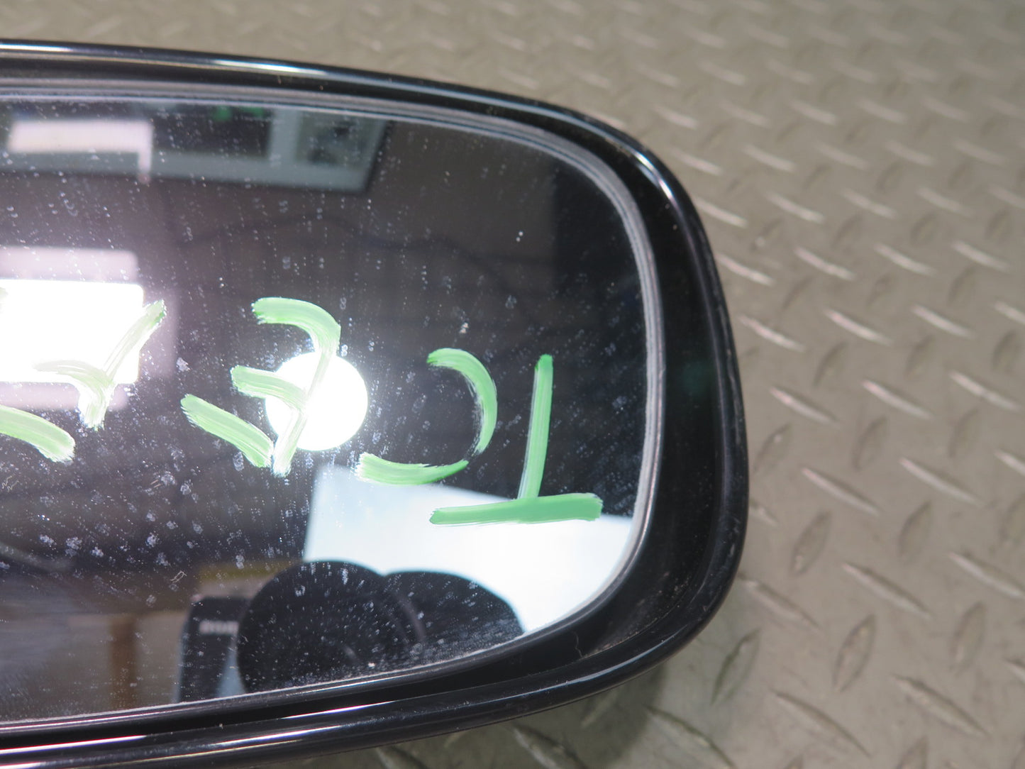 95-97 Toyota Celsior UCF20 RHD Front Left Side View Power Door Mirror Black OEM