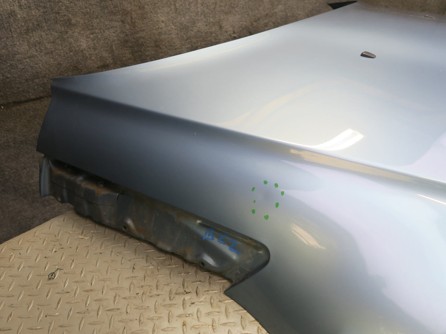 96-02 BMW E36/7 Z3 Front Hood Bonnet Shell Panel Cover Blue OEM