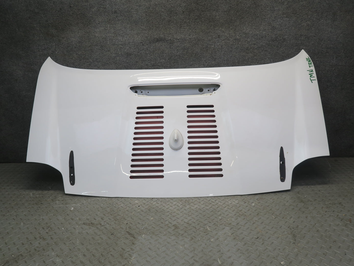 00-05 Toyota MR2 Spyder ZZW30L Rear Trunk Lid Engine Shell Panel Cover White OEM