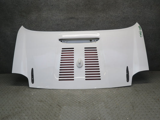 00-05 Toyota MR2 Spyder ZZW30L Rear Trunk Lid Engine Shell Panel Cover White OEM