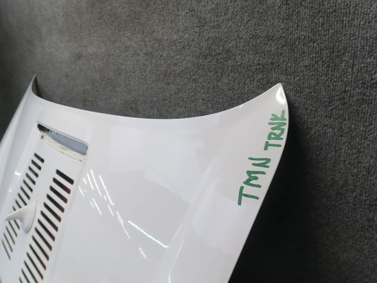 00-05 Toyota MR2 Spyder ZZW30L Rear Trunk Lid Engine Shell Panel Cover White OEM
