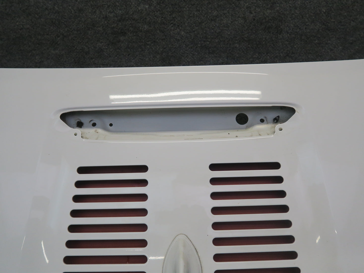 00-05 Toyota MR2 Spyder ZZW30L Rear Trunk Lid Engine Shell Panel Cover White OEM
