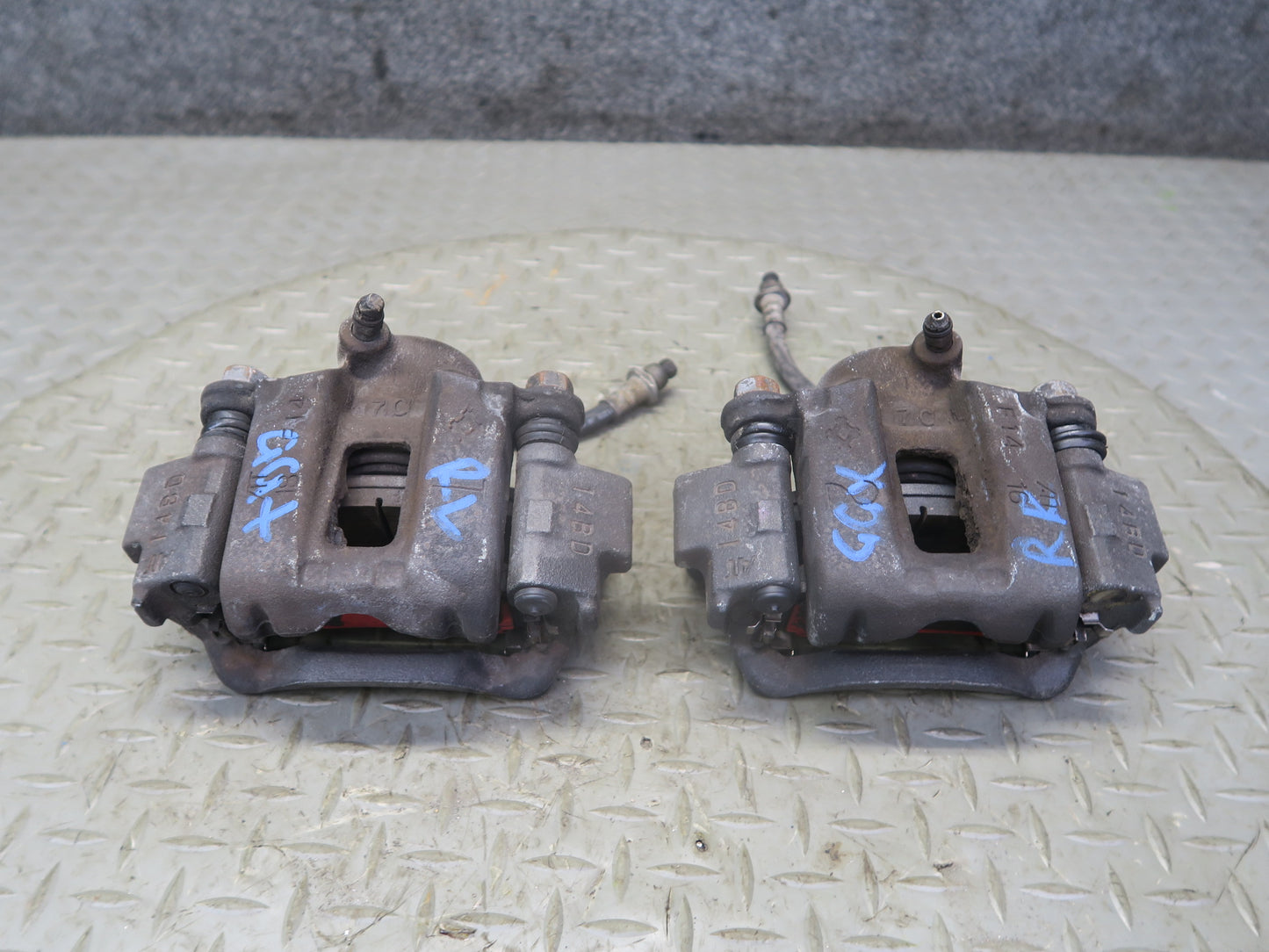 2010-2023 Lexus URJ150L GX460 AWD Rear Left & Right Side Brake Caliper Set of 2
